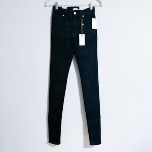 Good American - Always Fits Dark Blue Good Legs Long Skinny Jeans